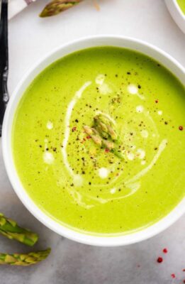 Asparagus soup