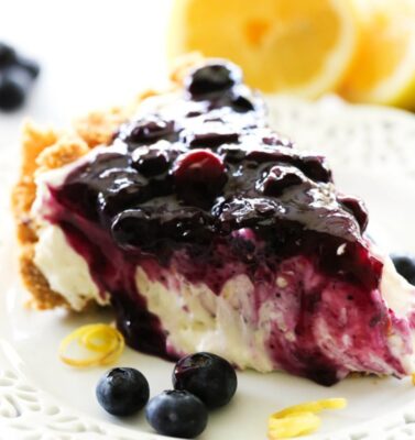 Blueberry Cream Pie