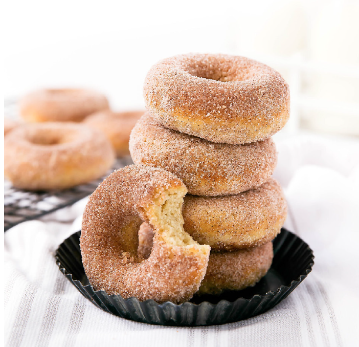 Baked Cinnamon Donuts Donuts