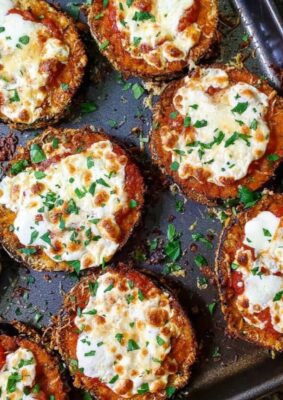 Maki’s Eggplant Parmesan