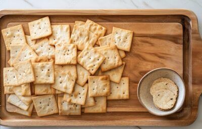 sourdough discard crackers