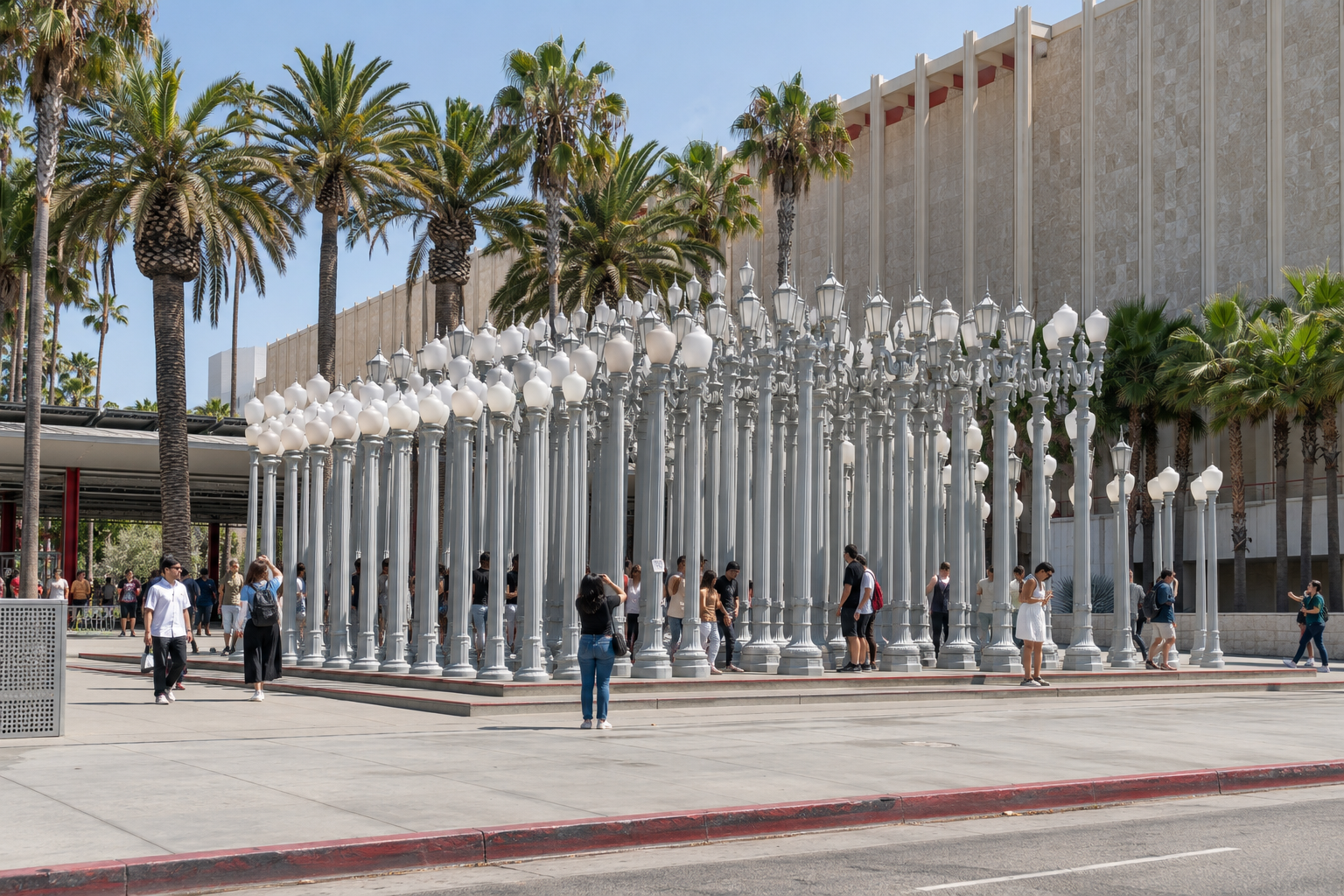 living near Museum Row Los Angeles